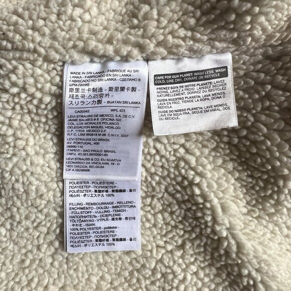Levis Original Sherpa Trucker Jacket L - Picture 5 of 7